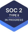 SOC 2 Type II audit in progress