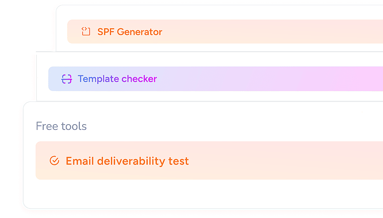 Warmy free email deliverability tools for financial services teams